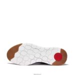 Men ANATOMIFLEX Leather-Mix Trainers Fitflop 882F348 Black - Image 5