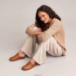 Women CHRISSIE II Haus Leather Slippers Fitflop 882F327 Light Tan - Image 5