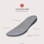 Women IQUSHION Adjustable Buckle Flip Flops Fitflop 882F1 Midnight Navy - Image 5