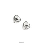 Women IQUSHION CHARMS Crystal Heart Charms 2-Pack Fitflop 882F30 Clear