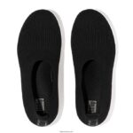 Women UBERKNIT Ballet Pumps Fitflop 882F291 Black - Image 2