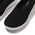 Women UBERKNIT Ballet Pumps Fitflop 882F291 Black - Image 3