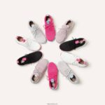 Women VITAMIN FF E01 Knit Sports Trainers Fitflop 882F269 Black Mix - Image 4