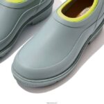 Women WONDERCLOG Neon-Pop Waterproof Rubber Clogs Fitflop 882F342 Cool Blue - Image 3